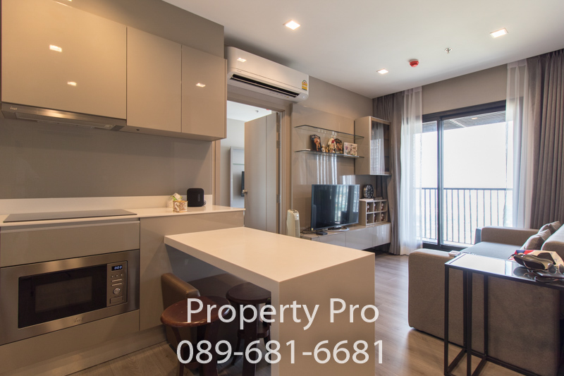 Condo for Sale The Politan Rive Condo 52 Sqm 2 bedroom Fully-furnished, Chao Phraya River View, Rattanathibet, Near MRT : EL24S-028