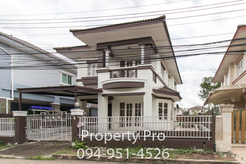 ขาย บ้านเดี่ยว ชัยพฤกษ์ บุศรินทร์ รังสิต คลอง 2 เนื้อที่ 50 ตรว 3 ห้องนอน ใกล้ ดอนเมือง ลำลูกกา สายไหม สะพานใหม่ : EL23S-041