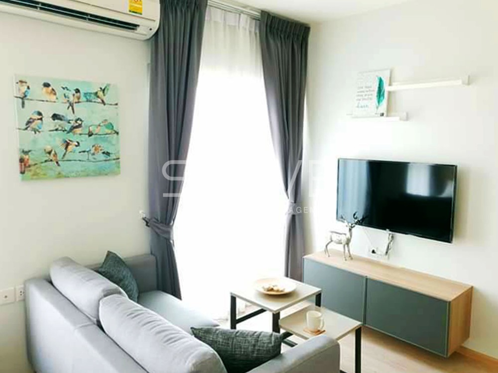 Homey Style Studio High Fl. 25+ Good view MRT Thailand Cultural Centre 80 m. at Noble Revolve Ratchada 1 Condo / Condo For Sale