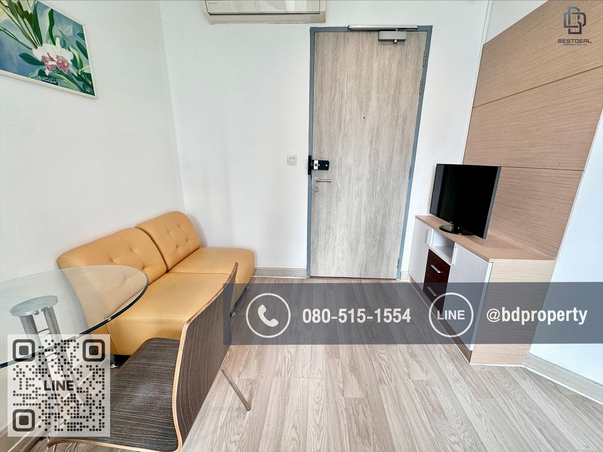 Bestdeal ขายด่วน  Studio 22 sqm.ห้องสวย เฟอร์ครบ ขายเพียง 2.99 ล้านเท่านั้น  ดูลงทุนไม่ควรพลาด ใกล้MRT และ เซ็นทรัลพระราม 9 เพียง 80 ม. – รูปที่ 2