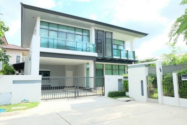 ให้เช่าบ้านเดี่ยวหลังมุม 2 ชั้น โครงการเศรษฐสิริ อ่อนนุช-ศรีนครินทร์ พร้อมเฟอร์นิเจอร์ครบทุกห้อง ใกล้ทางด่วนมอเตอร์เวย์