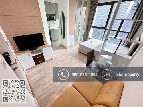 Bestdeal ขายด่วน  Studio 22 sqm.ห้องสวย เฟอร์ครบ ขายเพียง 2.99 ล้านเท่านั้น  ดูลงทุนไม่ควรพลาด ใกล้MRT และ เซ็นทรัลพระราม 9 เพียง 80 ม.