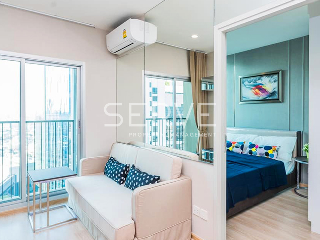 1 Bed High Fl. Unit with City view Good Price Next to MRT Thailand Cultural Centre 80 m. at Noble Revolve Ratchada 2 Condo / For Sale – รูปที่ 2