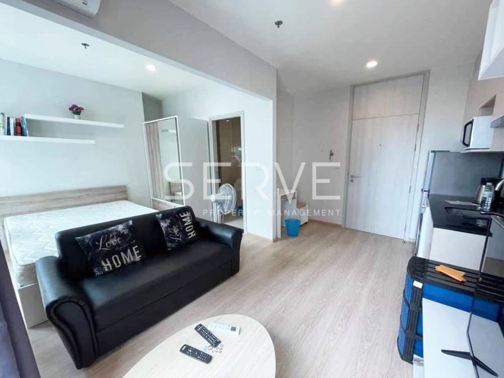 🔥Studio High Fl. 15+  Best Price & Nice view MRT Thailand Cultural Centre at Noble Revolve Ratchada 2 Condo / For Rent – รูปที่ 3
