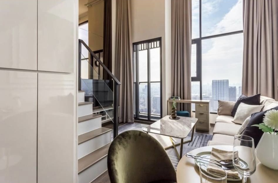for rent Knightsbridge space ratchayothin 1 bed duplex nice 🌈💖 – รูปที่ 3