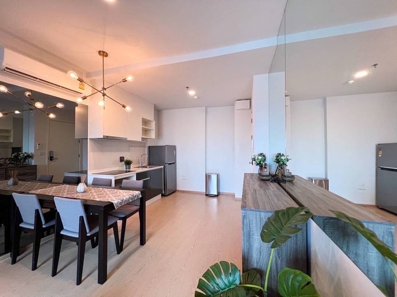Brandnew for rent The Tree Sukhunvit 71-Ekkamai 2 bedrooms 2 baths highest floor – รูปที่ 3