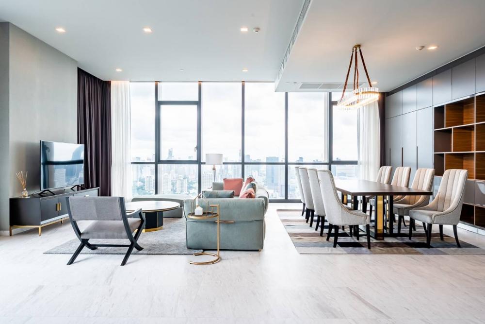 Rental : The Monument Thonglor , 3 Bed 4 Bath , Hight Floor , 252 sqm – รูปที่ 2
