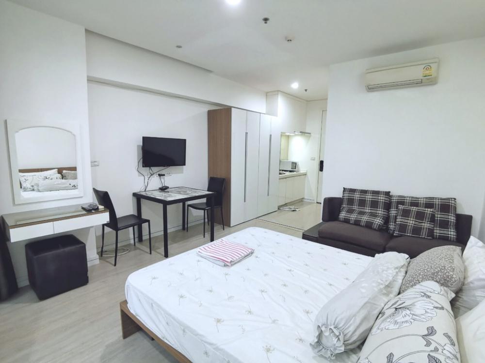 [] ให้เช่าคอนโด TC Green Studio 30sqm 12,000 บาท เฟอร์นิเจอร์ครบ ตึก B ห้องสวย เป็นส่วนตัว ราคาลดพิเศษ รับ Agent ประตูดิจิตอล