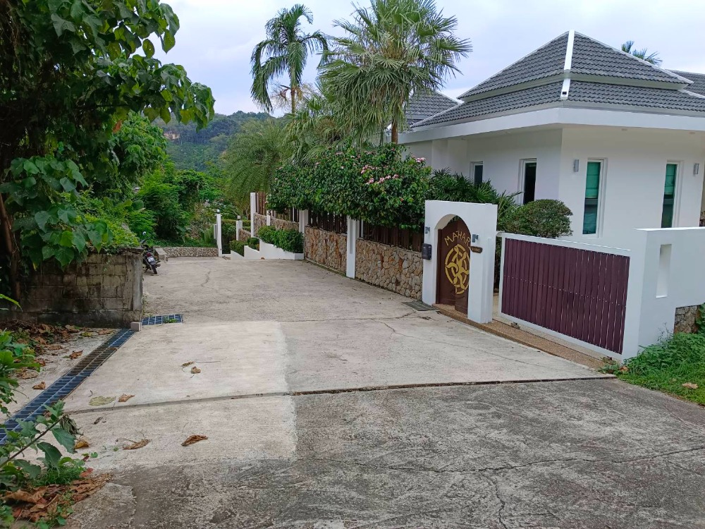 Land for sale 287 square meters, Kamala Soi 8, near Kamala Beach, partial sea view, on a hill 43 meters above sea level, Kamala, Kathu, Phuket, width 34 meters. Suitable for hotel, resort, house 46,000/square wah – รูปที่ 3