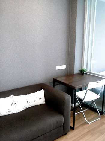 ให้เช่า LPN Park พระราม 9 26ตรม ห้องทิศตะวันออก สงบ อยู่สบาย​ /For rent LPN Park Ratchada Rama9 12000/m – รูปที่ 3