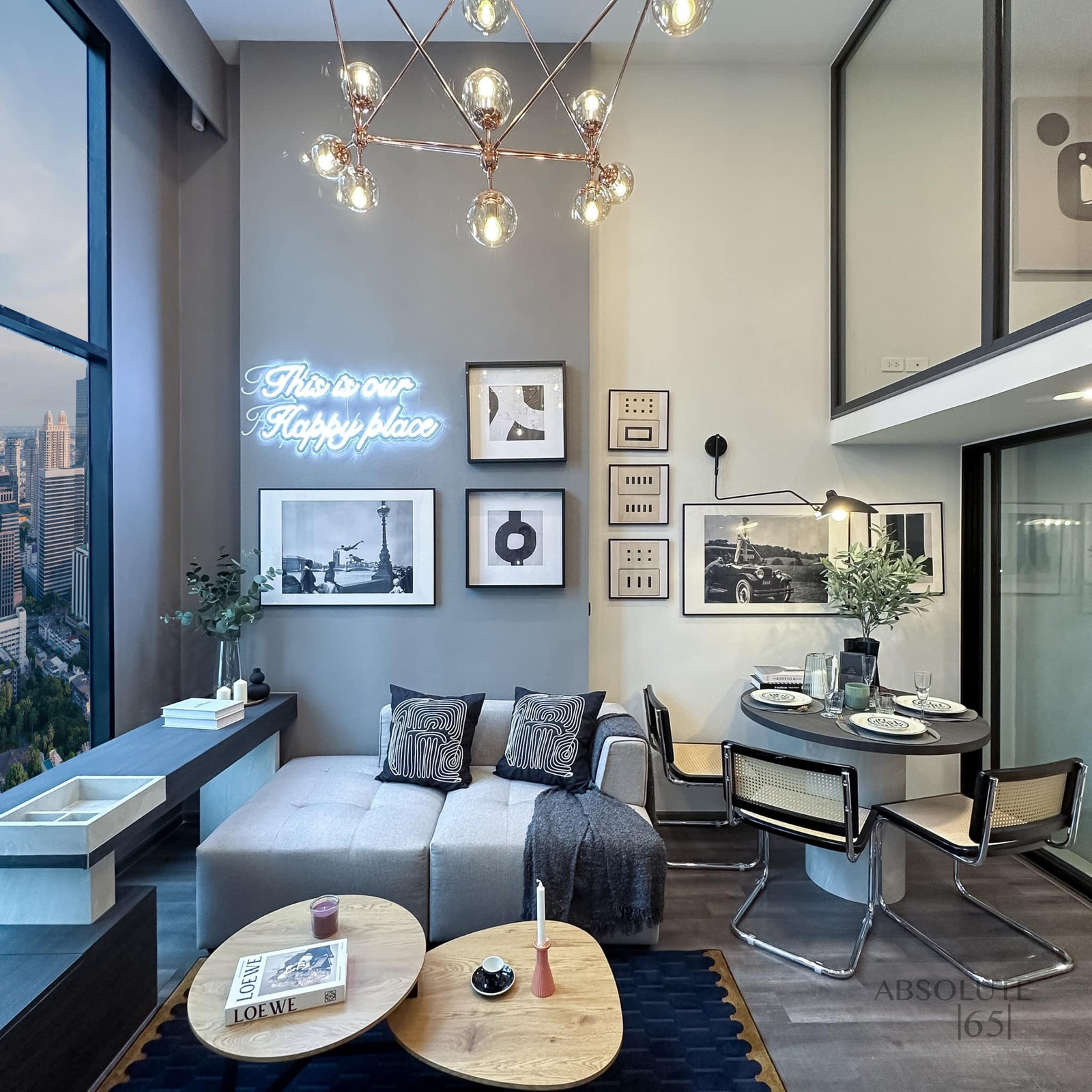 🌿 Knightsbridge Space Rama 9 🌿 Nice room 🛏 1 Bed 1 Bath 32 sq m, price is negotiable!!! - Next to MRT Phra Ram 9 – รูปที่ 3