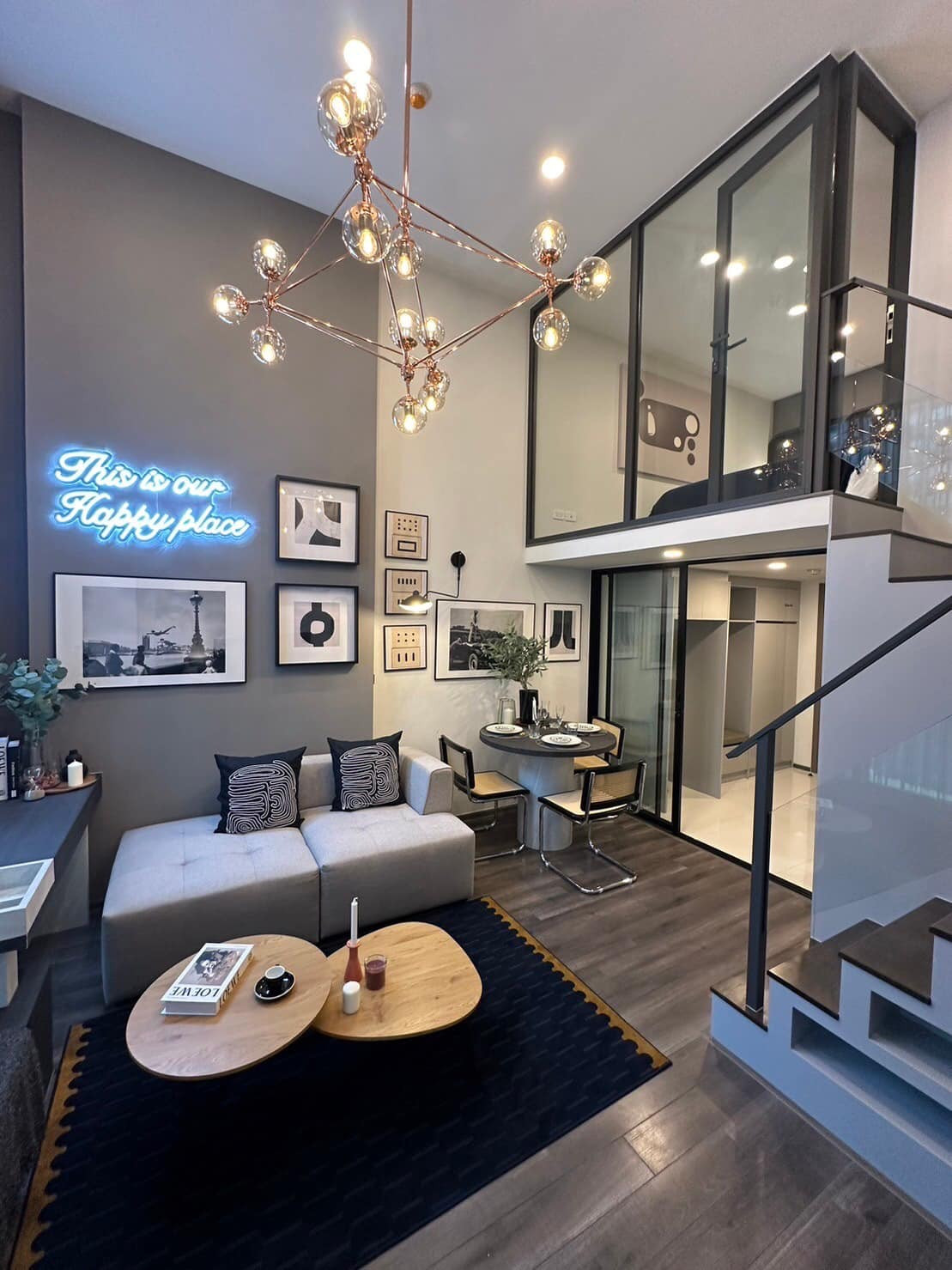 🌿 Knightsbridge Space Rama 9 🌿 Nice room 🛏 1 Bed 1 Bath 32 sq m, price is negotiable!!! - Next to MRT Phra Ram 9 – รูปที่ 4