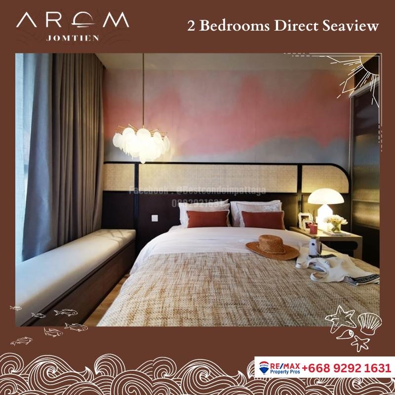 Luxury Beachfront Condo in Pattaya AROM JOMTIEN All unit direct seaview – รูปที่ 4