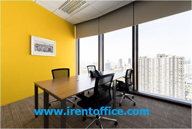 Fully furnished office, Asoke Sukhumvit, Singha Complex Building, with 1 or more employees, MRT Phetchaburi, call 025125909, 084-543-4833. www.irentoffice.com Welcome to consign - rent an office - Support employees from – รูปที่ 4