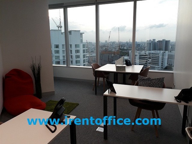 Fully furnished office, Silom, Silom Edge Building, with 1 or more employees, BTS Saladaeng, Tel. 025125909, 084-543-4833. www.irentoffice.com Welcome to accept consignment - rent an office - support staff from 1 person or more, price – รูปที่ 3