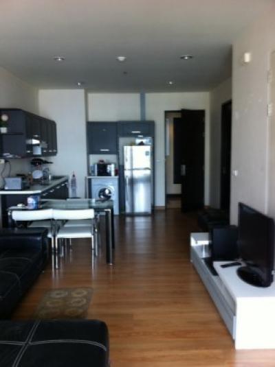 Baan Klang Krung Siam Patumwan, 84sqm Nice, High Rise Two Bedrooms Condo for rent at Baan Klang Krung Siam Patumwan