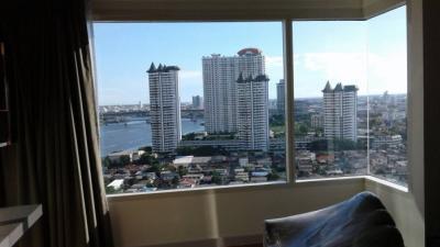Watermark Chaophraya, 144.98 sqm. Nice view,  Simplicity, Three Bedrooms Condo for Rent/Sale at Watermark chaophraya.