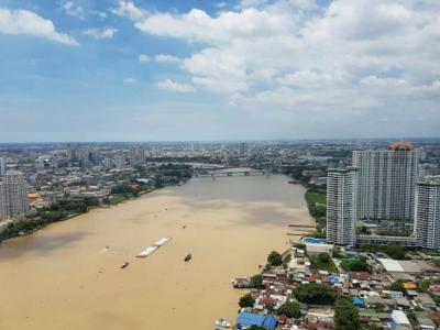 Watermark Chaophraya, Watermark Chaophraya River Condo ,River view High floor 284 Sqm 4+1 bedroom 5 bathroom 2 kikchen 1 Big livingroom 1 maid for Sale Well price!!