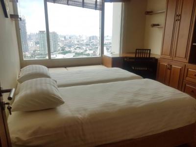 Watermark Chaophraya,  Watermark Chaophraya River Condo ,River view Middle floor 105.21 sqm 2 bedroom 2 bathroom for rent well price!!