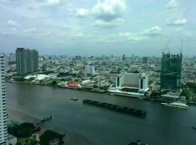 Watermark Chaophraya, Watermark Chaophraya River Condo ,River view High floor, 145 Sqm 3 bedroom 3 bathroom  1 maid for Rent/Sale Well price!!