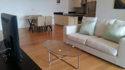 Chatrium, 110 sqm. Nice view Two Bedrooms Condo for Rent at Chatrium.