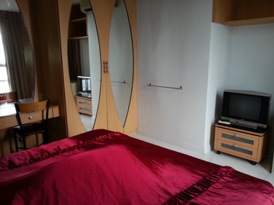 Patumwan Resort, 50sqm High Rise, Fully Furnished Two Bedrooms Flat to let at Patumwan Resort – รูปที่ 2