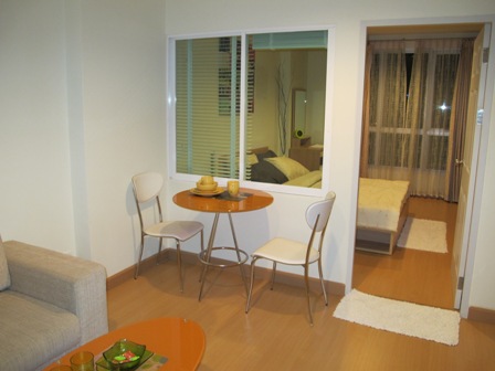 Life Huaykwang, 41sqm Beautiful, Comfortable One Bedroom Flat to let at Life Huaykwang – รูปที่ 4