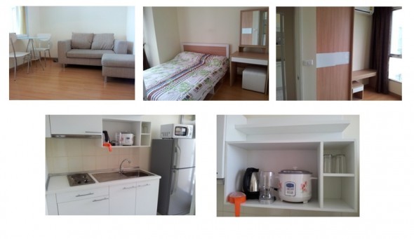 Life @ Sukhumvit 65, 32sqm Cozy, High Rise One Bedroom Condo to let at Life Sukhumvit 65 – รูปที่ 2