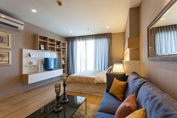 Sky Walk, 40sqm Stylish, Beautiful Studio Condo for rent at Sky Walk – รูปที่ 2