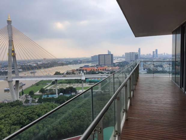 The Pano, 223 sqm. spacious, river view, Three Bedrooms Condo for Rent at The Pano. – รูปที่ 4