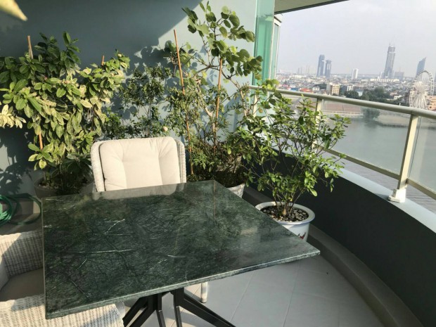 Watermark Chaophraya, 242 sqm. Panoramas/Asiatique view, Renovated Two Bedrooms and Office room Condo for Sale at Watermark chaophraya. – รูปที่ 2