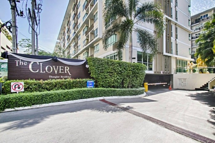 The Clover Thonglor 18, 70sqm Well price!! Spacious Convenient 1bedroom 1bathroom for rent at The Clover