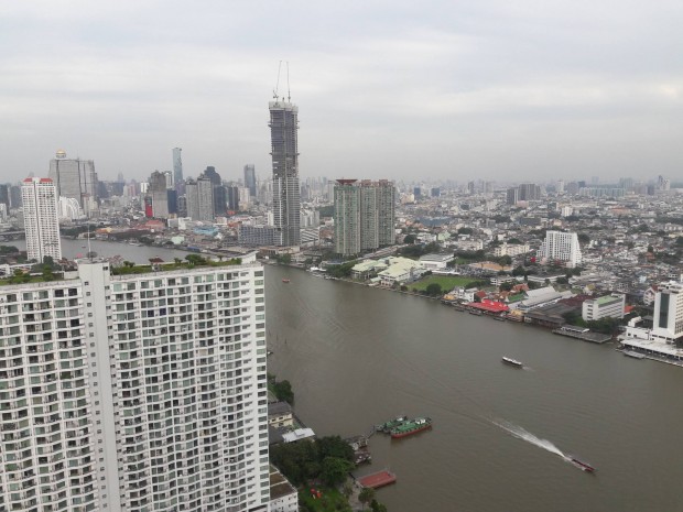 Watermark Chaophraya, Watermark Chaophraya River Condo ,very nice view Hight floor 106sqm 2 bedroom 2 bathroom for sale well price! – รูปที่ 2