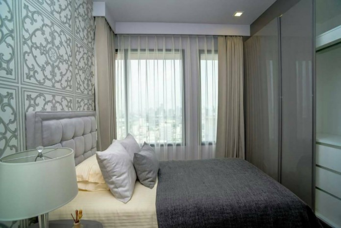 M Phayathai, 115sqm. Penthouse Three Bedrooms Good view, Beautiful, Elegant for Rent/Sale at M Phayathai. – รูปที่ 4