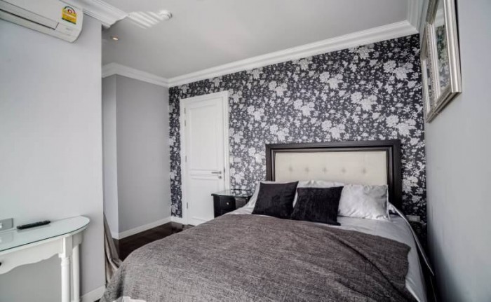 The Lumpini 24, The Lumpini 24 at Sukhumvit Soi 24800m to BTS Prompong with free shuttleBrand new Modern Luxury BuildingMini Penthouse with 5 stars facilities126 Sqm Corner City & River View3 bed/2 bathHommy French Provinces Decoration Style – รูปที่ 2