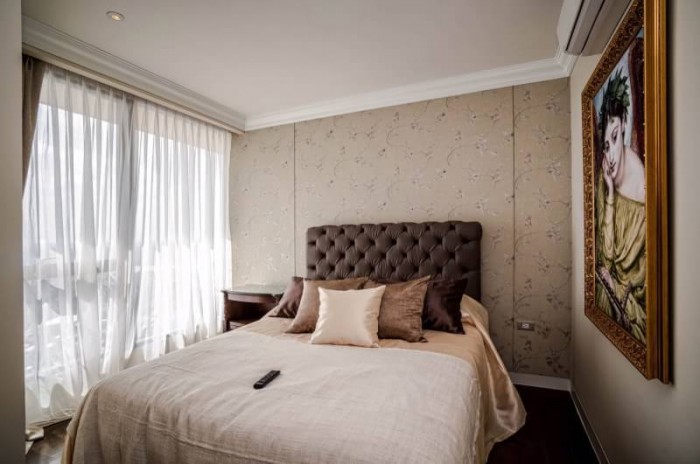 The Lumpini 24, The Lumpini 24 at Sukhumvit Soi 24800m to BTS Prompong with free shuttleBrand new Modern Luxury BuildingMini Penthouse with 5 stars facilities126 Sqm Corner City & River View3 bed/2 bathHommy French Provinces Decoration Style – รูปที่ 3