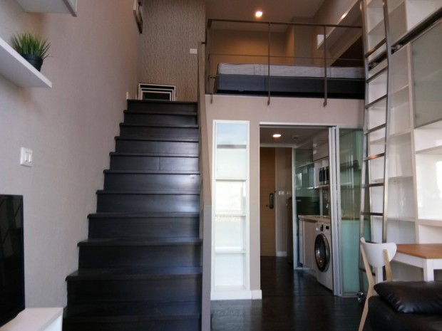 Ashton Morph 38, Ashton morph Spacious convenient full furnished 33.35sqm. Duplex room ready to move in for rent Good price – รูปที่ 2