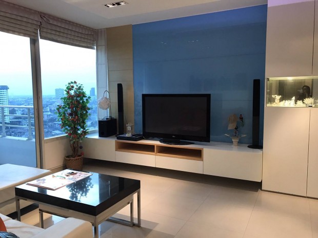 Watermark Chaophraya,  Watermark Chaophraya River Condo ,very nice view Mid floor 94sqm 2 bedroom 2 bathroom for rent/sale well price! – รูปที่ 2