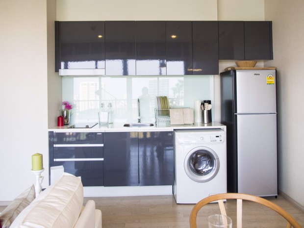 The River Condo, 55sqm Cozy convenient One bedroom condo for rent at The River – รูปที่ 3
