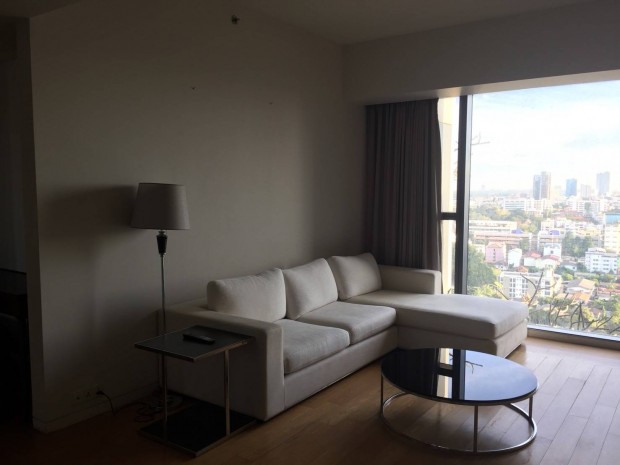 The Met, 93sqm Well price!! Spacious convenient 2bedroom 2bathroom for rent 60K fully furnished,high floor,river view – รูปที่ 3
