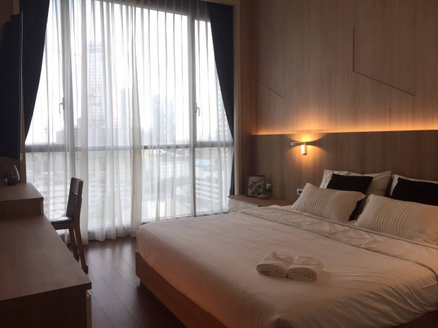 Quattro Thonglor, Quattro by Sansiri Brand new never lived spacious covenient 82 sqm 2 bedroom 2 bathroom for rent Well price!! – รูปที่ 4
