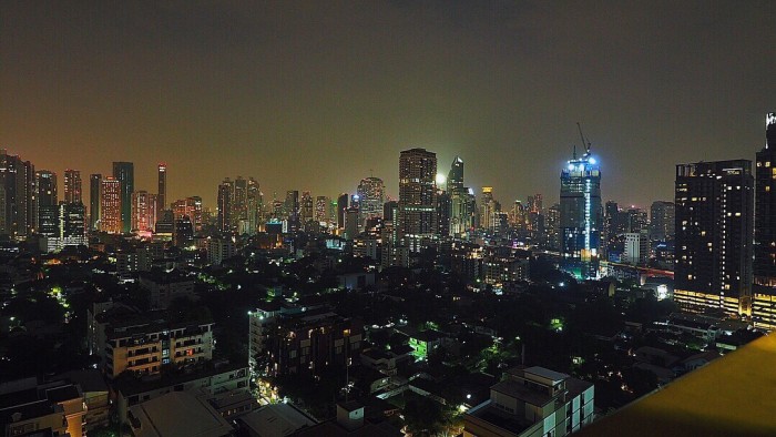 Rhythm Sukhumvit 36-38, Rhythm Sukhumvit 36-38 Brand new Very high floor  great view and openness fully Furnished with all amenities 88 sqm 2 bedroom 2 bathroom for rent well price!! – รูปที่ 2