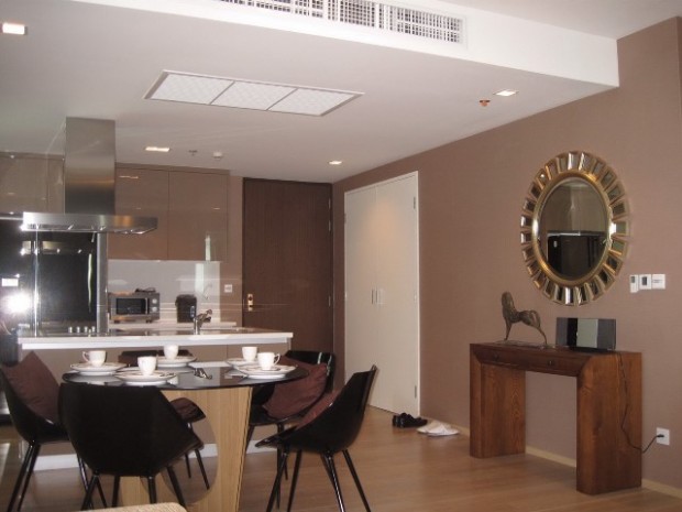 Siri at Sukhumvit 38, 100sqm Luxury, Elegant Three Bedrooms Condo for rent at Siri at Sukhumvit – รูปที่ 2