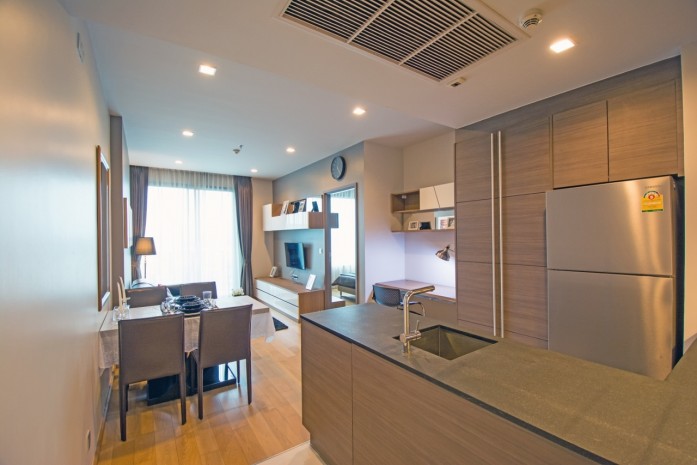 KEYNE by Sansiri, Keyne by Sansiri Condominium size 53.70 sqm. 1 Bedroom 1 Bathroom This room comes with fully furnished with nice high-quality furniture and electrical appliances throughout. KEYNE by Sansiri, Keyne by Sansiri Condominium size 53.70 sqm. 1 Bedroom 1 Bathroom This room comes with fully furnished with nice high-quality furniture and electrical appliances throughout.
