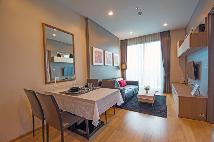 KEYNE by Sansiri, Keyne by Sansiri Condominium size 53.70 sqm. 1 Bedroom 1 Bathroom This room comes with fully furnished with nice high-quality furniture and electrical appliances throughout. – รูปที่ 3