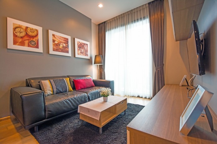 KEYNE by Sansiri, Keyne by Sansiri Condominium size 53.70 sqm. 1 Bedroom 1 Bathroom This room comes with fully furnished with nice high-quality furniture and electrical appliances throughout. – รูปที่ 4