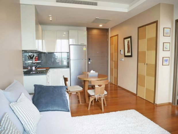 Quattro Thonglor, Quattro by Sansiri Convenient Beautiful fully furnished south view 53 sqm 1 bedroom 1 bathroom for rent Well price!! – รูปที่ 3