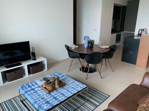 The River, 77sqm cozy, river & Asiatique view, Two Bedrooms Condo for Rent/Sale at The River. – รูปที่ 3
