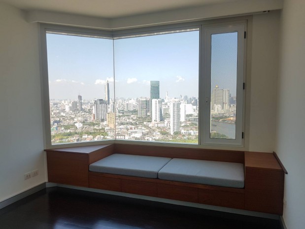 Watermark Chaophraya, Watermark Chaophraya River Condo ,River view High floor 284 Sqm 4 bedroom 5 bathroom partial furnished electric curtain new renovate Fantasic panoramic view for Rent !! – รูปที่ 3