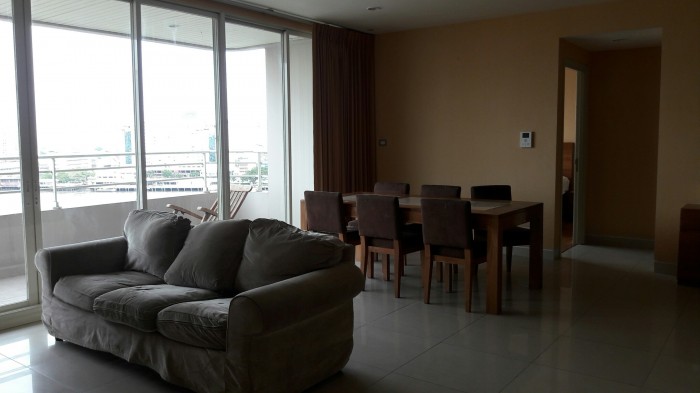 Watermark Chaophraya,  Watermark Chaophraya River Condo ,River view middle floor 145 sqm 3 bedroom 3 bathroom 1 maidroom for rent/sale well price! – รูปที่ 3
